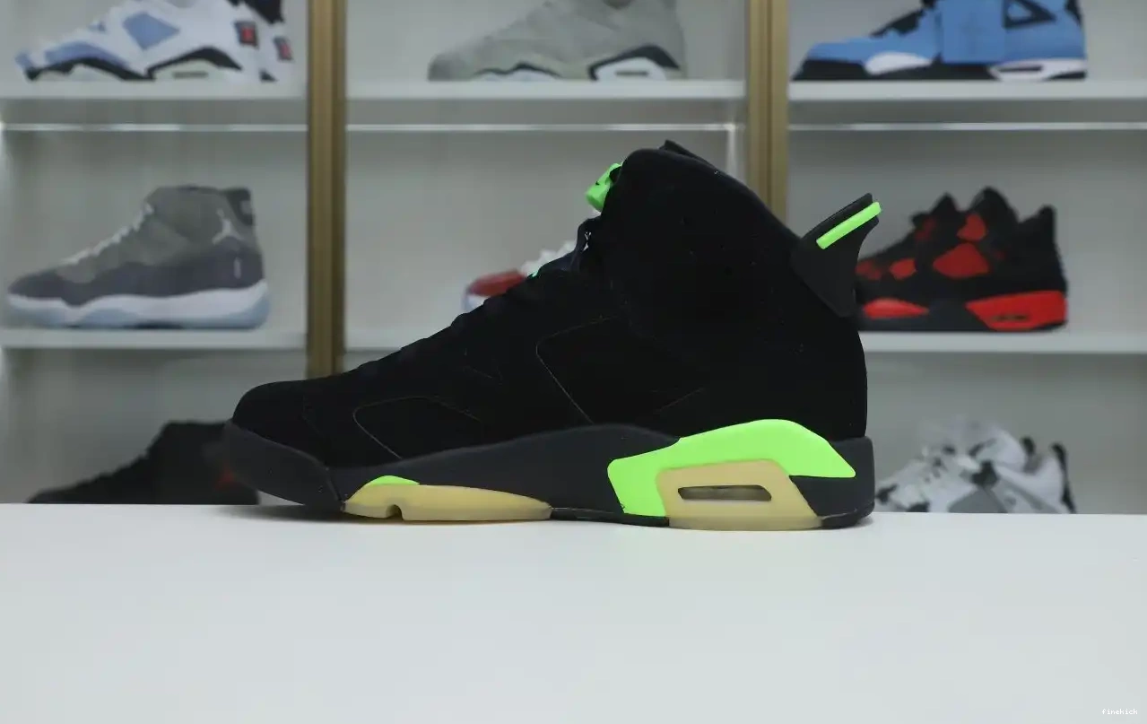 AIR 6 GREEN' JORDAN RETRO 'ELECTRIC 0522